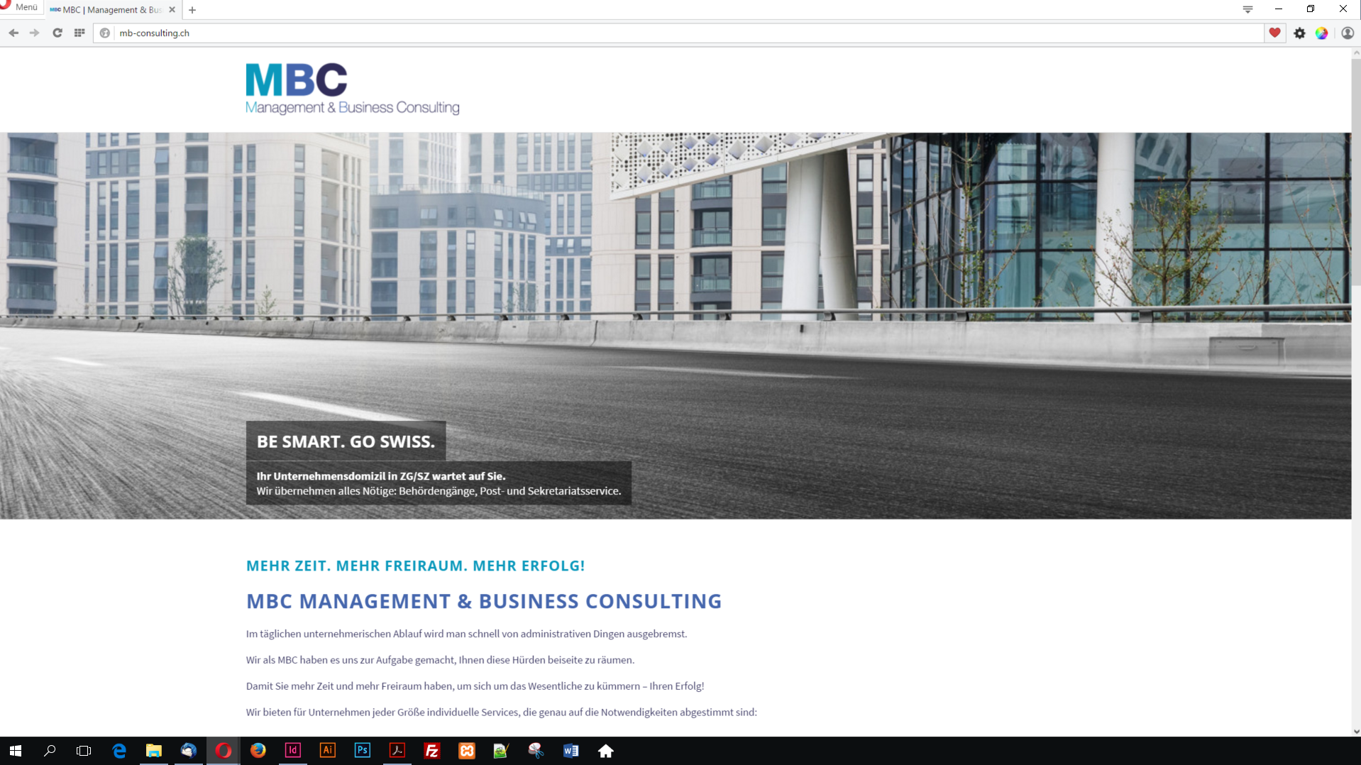 Homepage MBC