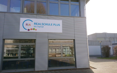 Eingangsbereich Realschule Plus in Hahnstätten